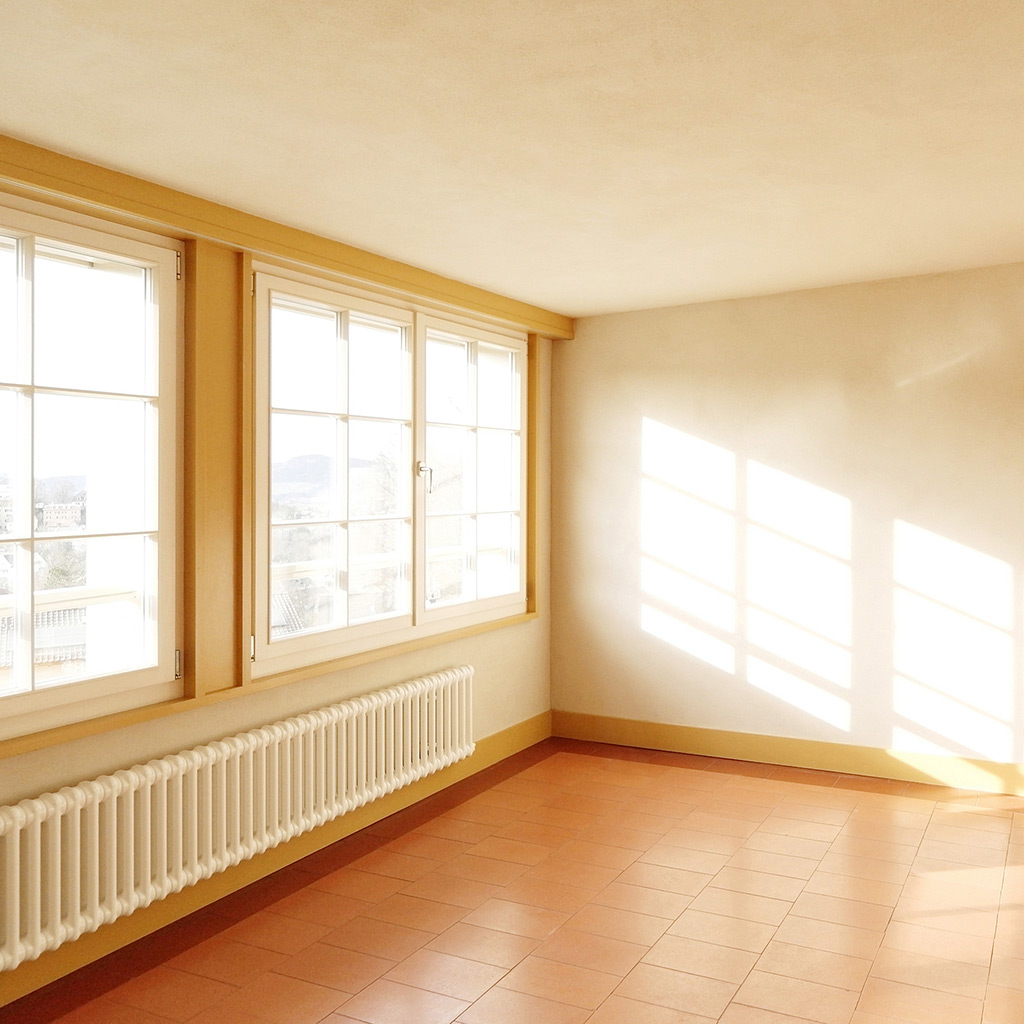 Schalfzimmer Wohnhaus Biserhofstrasse St. Gallen
