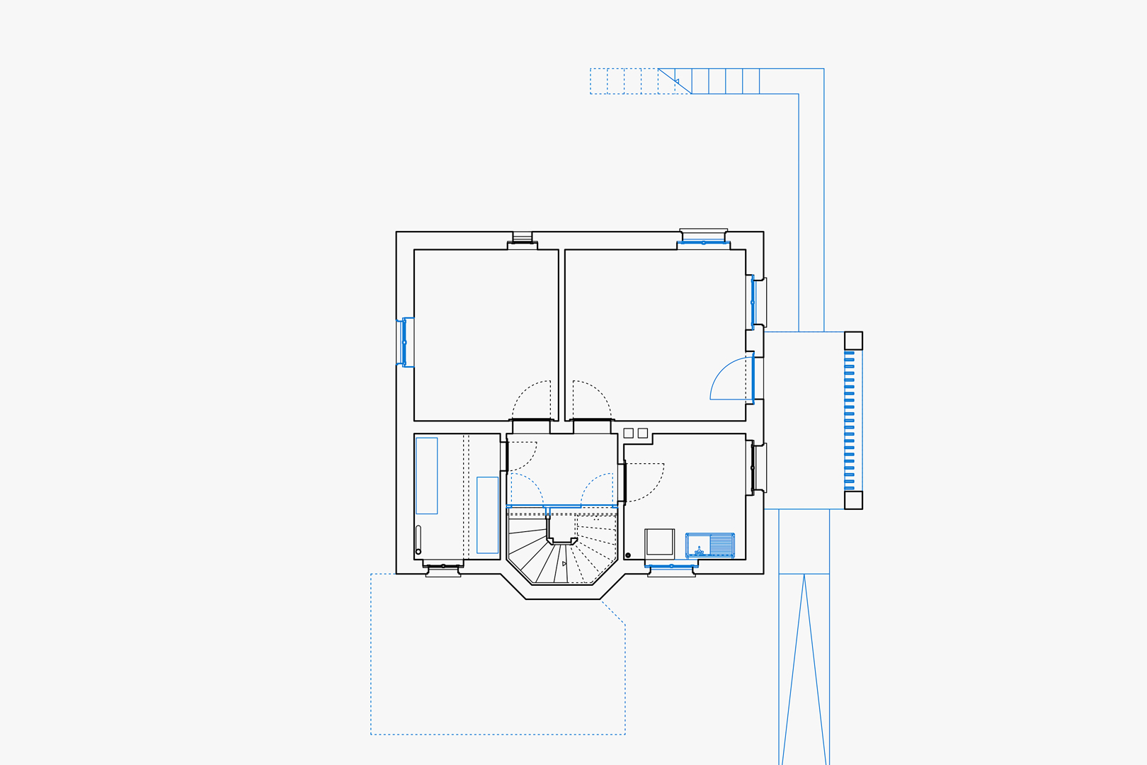 Untergeschoss Wohnhaus Fliederstrasse St. Gallen