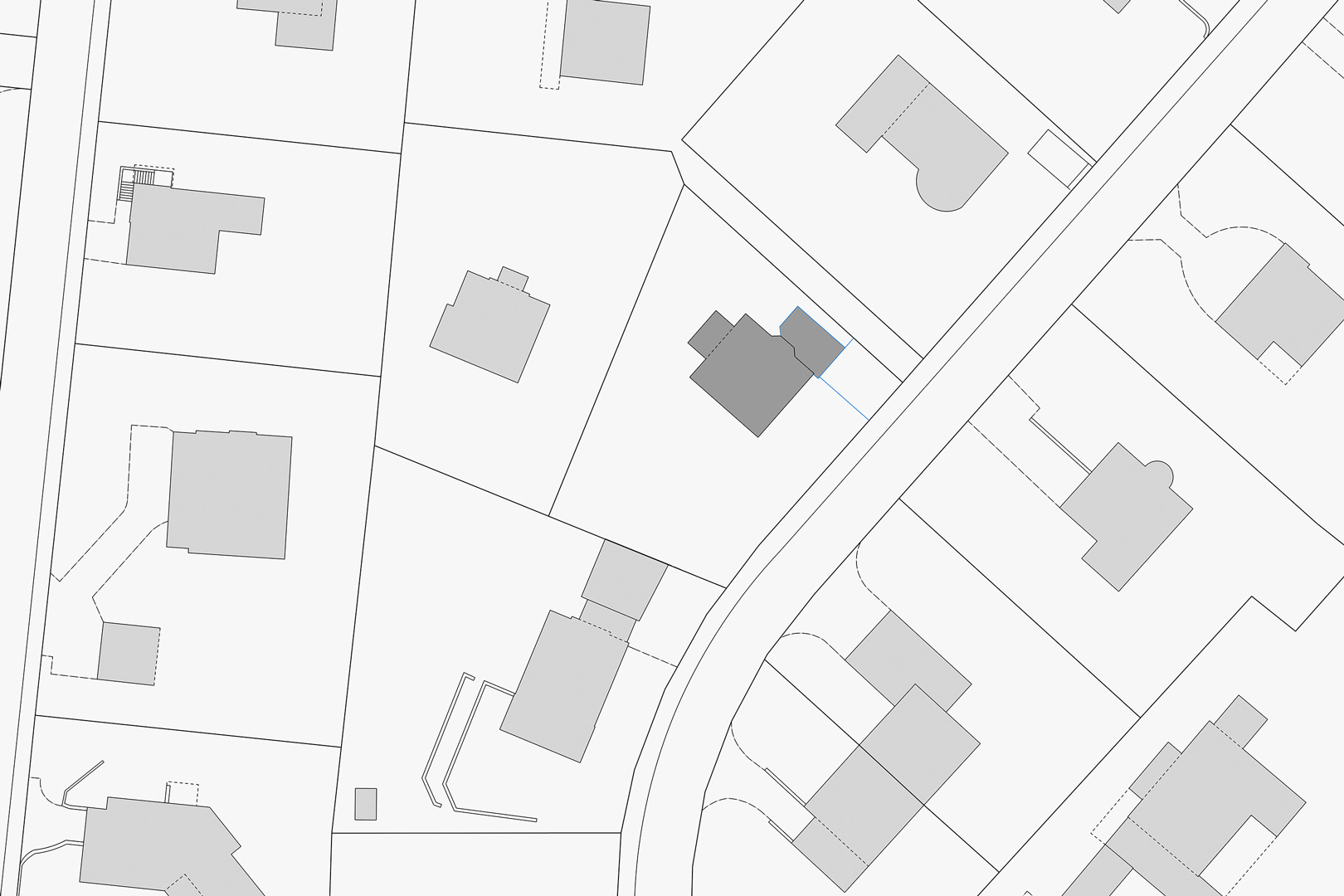 Situation Wohnhaus Fliederstrasse St. Gallen