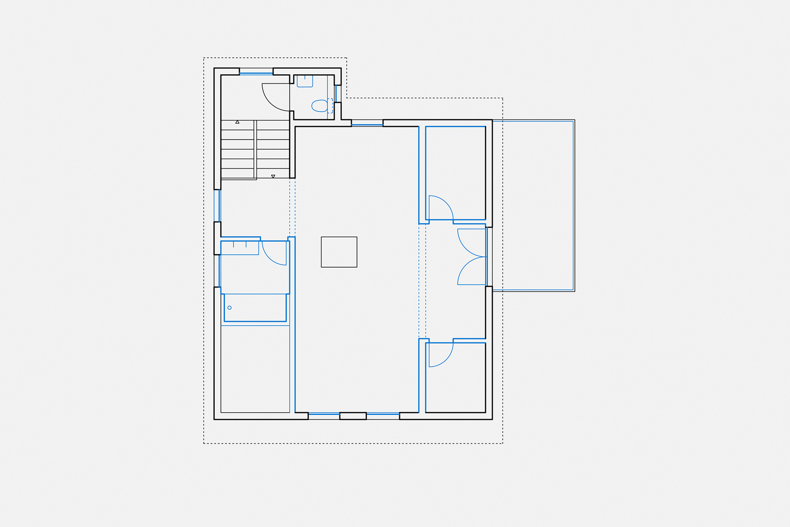 Dachgeschoss Wohnhaus Leuchen Walzenhausen
